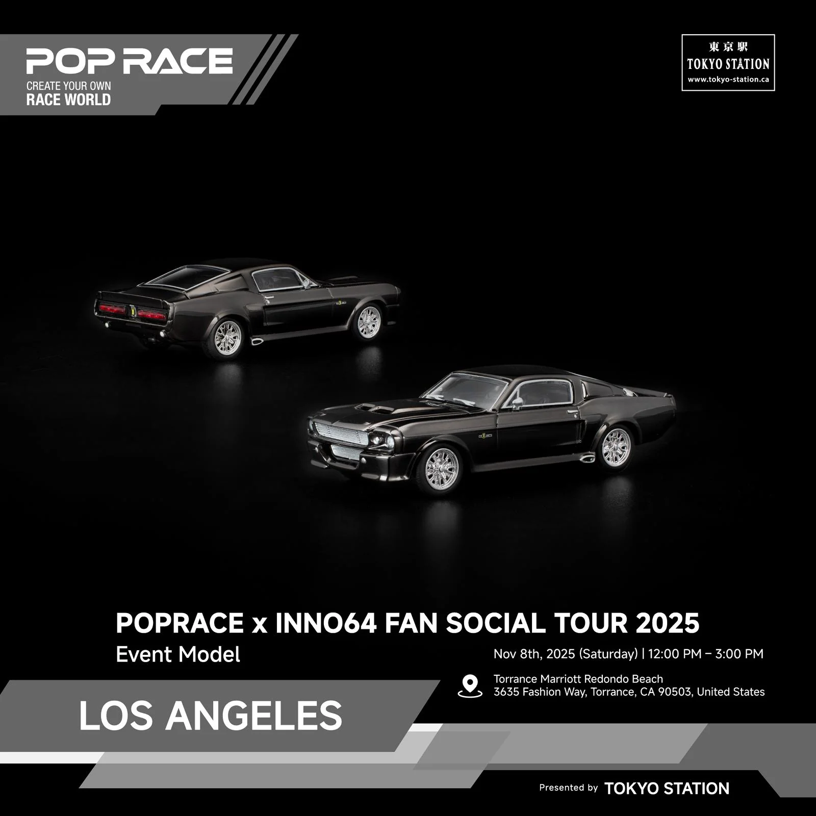 LOS ANGELES - POPRACE x INNO64 EVENT TICKET + POPRACE and INNO Event Car (Nov 8th, 2025) - Image 4