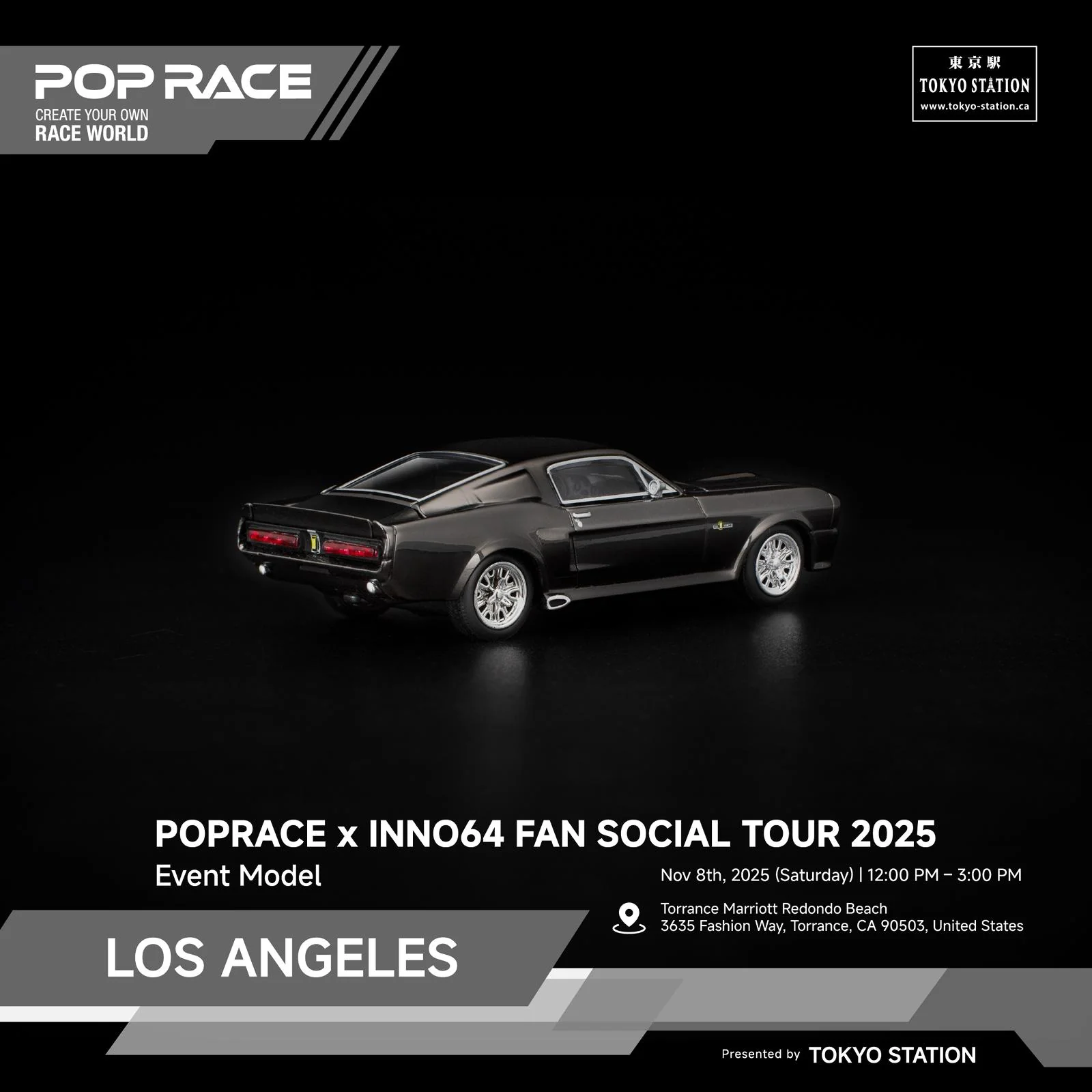 LOS ANGELES - POPRACE x INNO64 EVENT TICKET + POPRACE and INNO Event Car (Nov 8th, 2025) - Image 5
