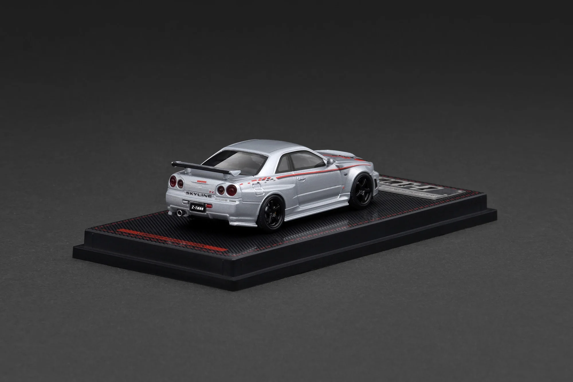 Ignition Model 1/64 Nismo R34 GT-R Z-tune Silver IG3840 - Image 3