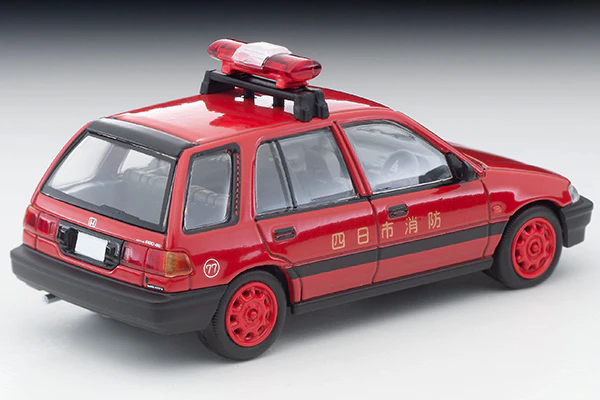 PREORDER TOMYTEC TLVN 1/64 Honda Civic Pro Fire Department Public Relations Vehicle LV-N339a (Approx. Release Date : March 2025 subject to manufacturer's final decision) - Image 4